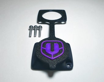 Mondraker Charging Port Cover Improved Purple "MONDRAKAP by Riderwalker"