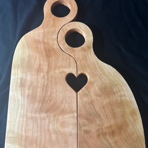 Romeo and Juliet with heart nesting boards