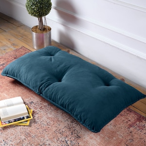 Bench Cushion Indoor | Custom French Style Window Seat Cushion | Floor Pillow