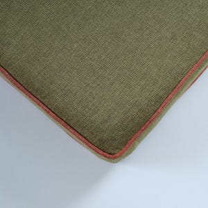 Linen cushion cover designed for farmhouse and modern interiors
