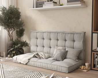 Floor Cushion, Seat Cushion, French Style Floor Cushion, Window Bench Cushion Indoor