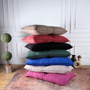 Floor Cushion | Custom French Style Window Seat Cushion | Bench Cushion