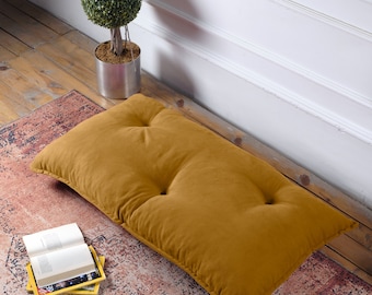 Custom Window Seat Cushion, French Style Bench Cushion, Reading Nook Cushion