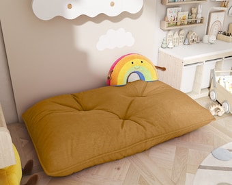 Large French Cushion, Large Sofa Cushion, Floor Seat cushion, Floor Pillow, Kids Reading Nook