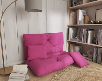 Velvet Floor Cushion, Cushion for Bench, Window Seat Cushion Indoor, Floor Pillow,  Floor cushion, Daybed Cushion,  Floor Couch