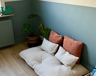 Window Seat Cushion, Large Floor Cushion Indoor, Decorative Floor Pillow, Kids Room Decor