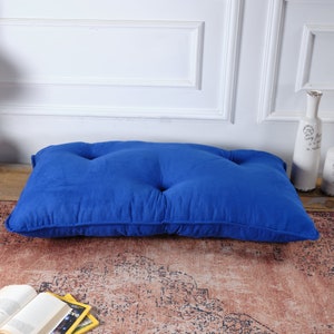 Daybed Bench Cushion, Entryway Bench Custom Cushion, Custom Large Floor Cushion
