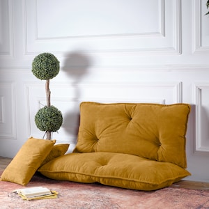 Bench Cushion, Sofa Cushion, French Cushion, Window Seat, Floor Pillow, Reading Nook