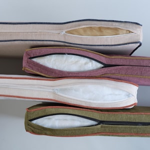 Indoor seat cushion for window bench and custom furniture seating