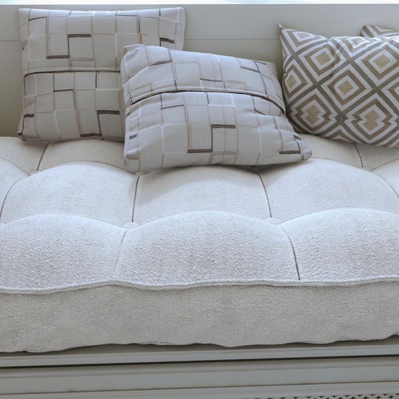 Elegant Linen Cushion for Window Seating