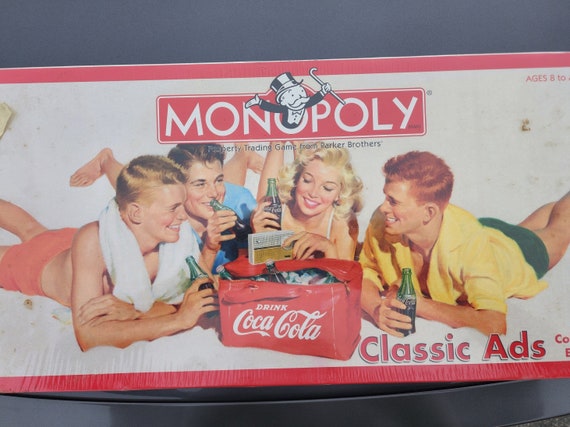 Vintage Coca Cola Monopoly Collectors Edition - Etsy