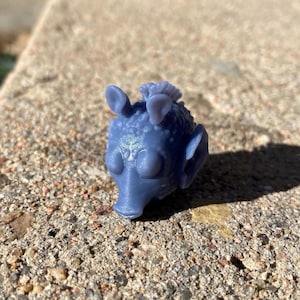 Roidian Alien custom action figure head sculpt