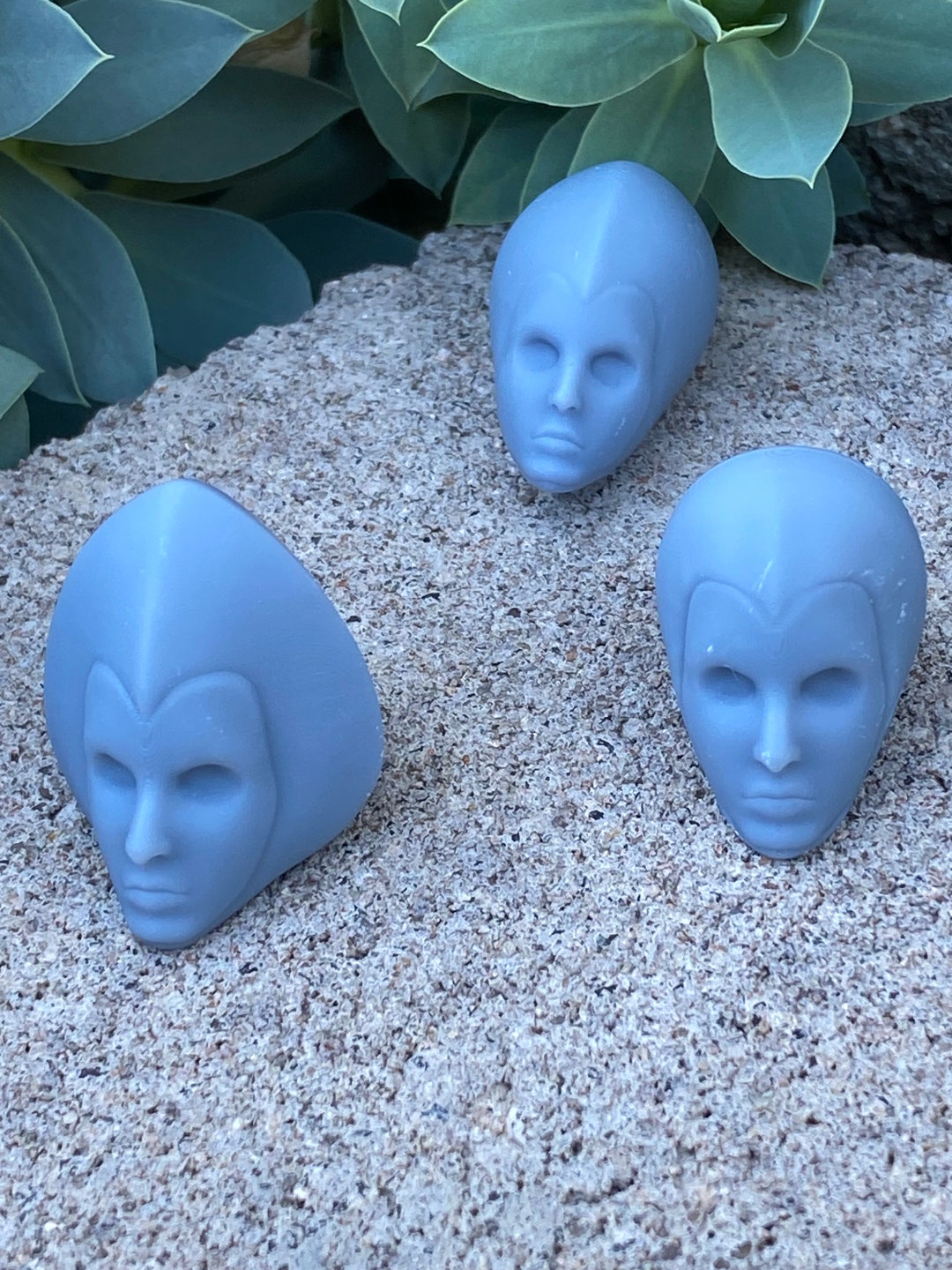 Set of 3 Destina Custom Action Figure Head Sculpts Etsy