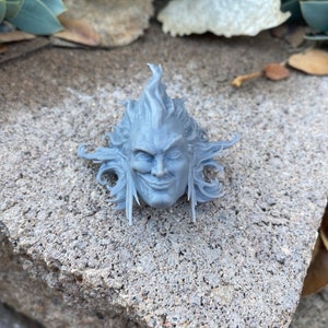Definitely Not Mephisto Custom action figure head sculpt
