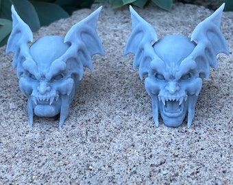 ダークタロンカスタムアクションフィギュアヘッドスカルプト2個セット