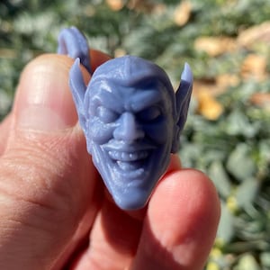 Goblin custom action figure head sculpt