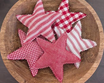 Star Bowl Fillers: Americana Tiered Tray Decor, Set of 5