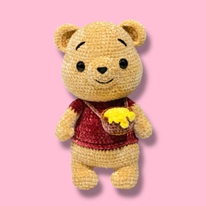 Winnie the Pooh Crochet Plushie - Physical Item