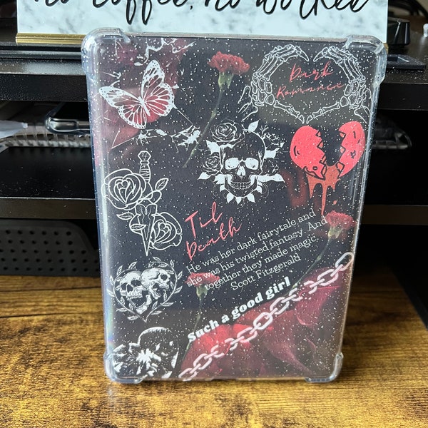 Romance oscuro en rojo y negro - Inserto Kindle PW de 11.ª generación