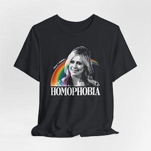 Hillary Duff Ends Homophobia Shirt - 2000s TV Commercial Throwback Tee