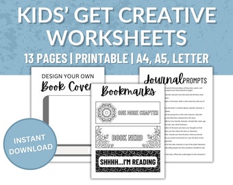 Hojas de trabajo para niños que buscan la creatividad: actividades imprimibles