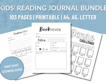 Diario de lectura imprimible para niños