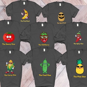 Halloween Group shirt costume Funny Halloween Party T-shirts Unique Party Food T shirts Trick or Treat group costumes