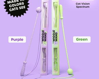 The Wiggle Wand™ Cat Toy – 2024 New & Improved Version!