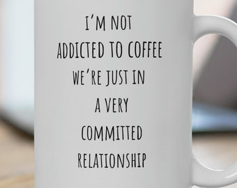 Je ne suis pas accro au café, chemise café, t-shirt café, t-shirt café, cadeaux pour amateurs de café, cadeau pour accro au café, chemise amateur de café