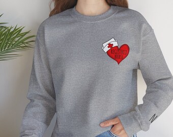 Registered Nurse Sweatshirt, customized nurse shirt, RN Sweatshirt, Nurse Gift, Rn Gift, Nurse Life, Custom Nurse Gift, Nurse Appreciation,