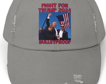 Fight for Trump Cap, Trump 2024, Pro Trump Hat, Maga Cap, Republican Cap, Trump Hat, Political hat, Trump Assassination Cap, Trump Shot Cap