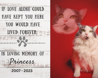 Pet Memorial, Pet Loss Gifts, Pet Sympathy Gifts, Pet Sympathy, Pet Sympathy Pet Loss, Loss of Cat, Pet Bereavement Gift, Cat Memorial Gift,