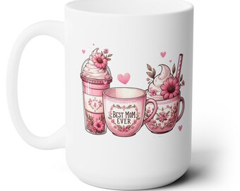 Best Ever Mama Mug 15oz, First Mother's Day, Mothers Day mug, Mama gift, Mother's Day Gift, Mom Life mug, personalized mug, Gift For New Mom