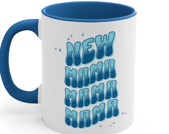 Neue Mama-Tasse, erste Muttertagstasse, Muttertagstasse, individuelles Mama-Geschenk, Muttertagsgeschenk, Mama-Lebensbecher, personalisierte Tasse, Geschenk für neue Mama