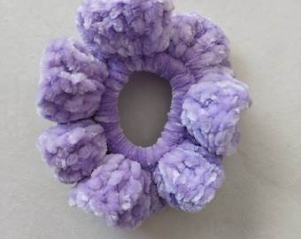 Lilac Velvet Scrunchie