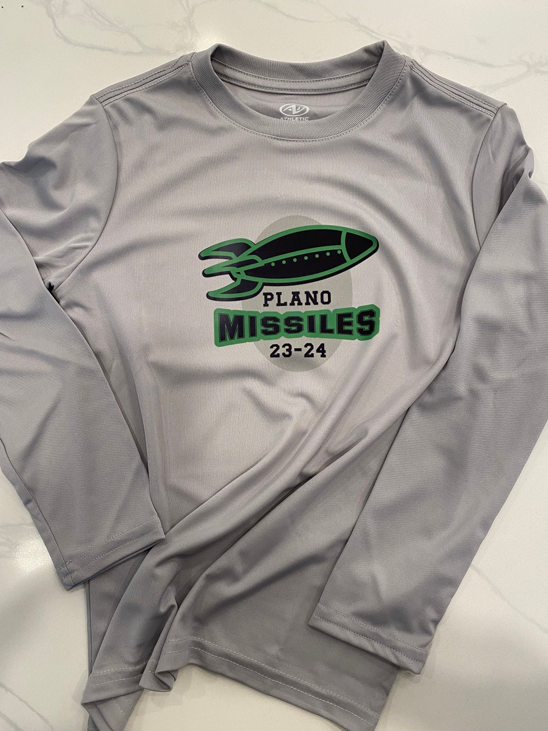 dri fit long sleeve design