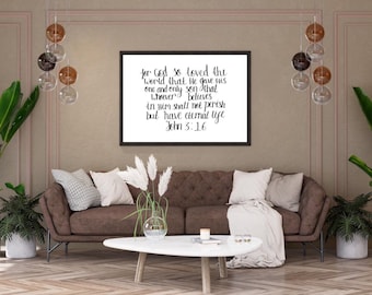 Johannes 3:16 bijbelvers