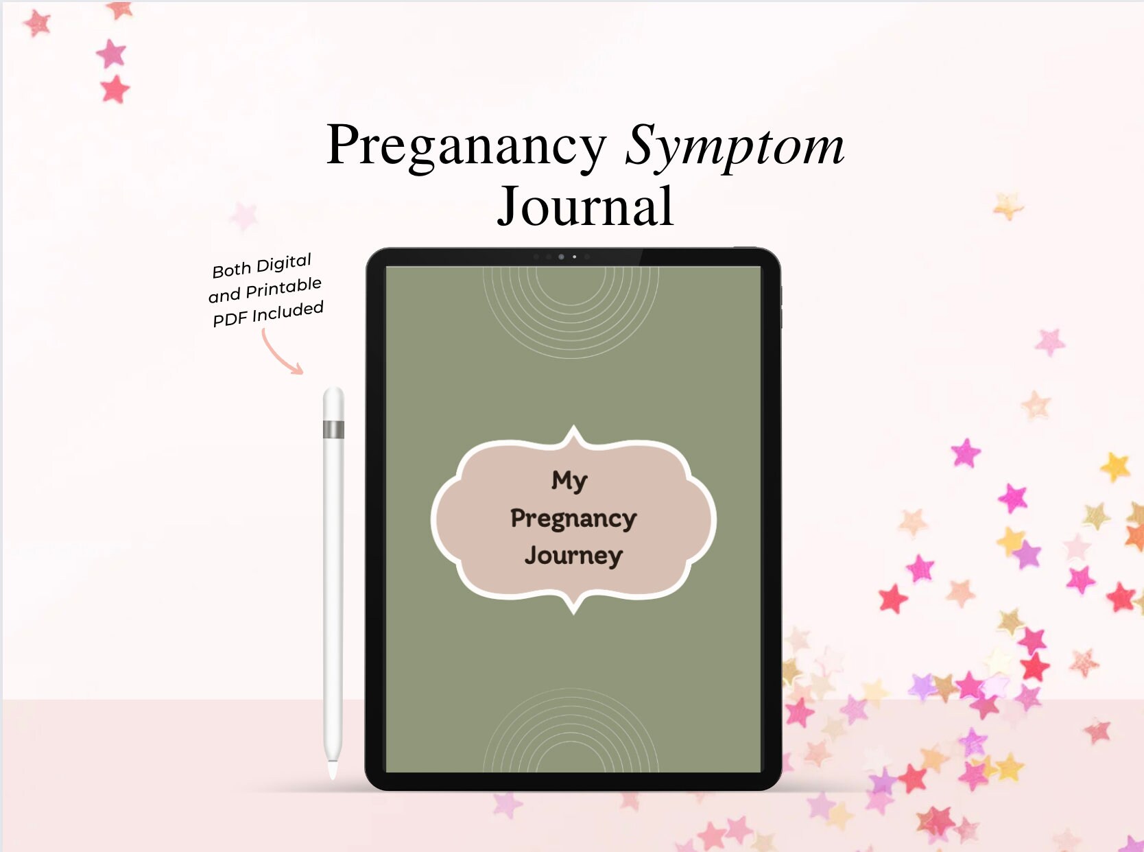 Pregnancy Journal Printable & PDF Pregnancy Planner Track - Etsy