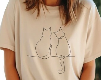 Cat Shirt, Cat Lover Gift, Cat Mom Shirt, Cute Cat T-Shirt, Cat Tee, Gift for Fur Mom, Cat Lover T-Shirt, Cat Tee, Gift For Cat Mom