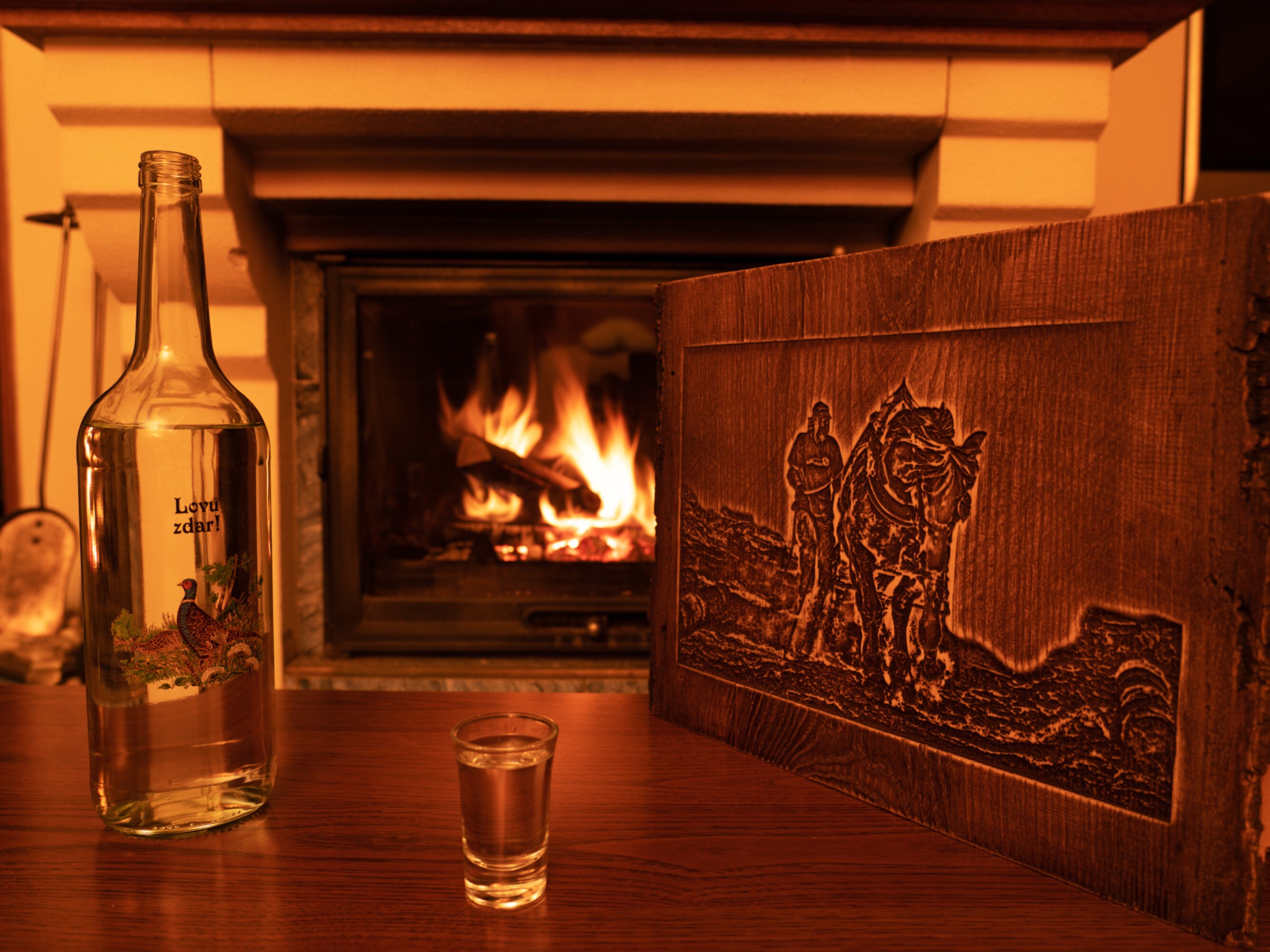 Tableau en bois personnalisé - Palissandre