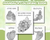 13 Mandala Coloring Pages, Adult Printables, Instant Download ADHD Art Therapy Activity Stress Relief, Mental Health Relaxation