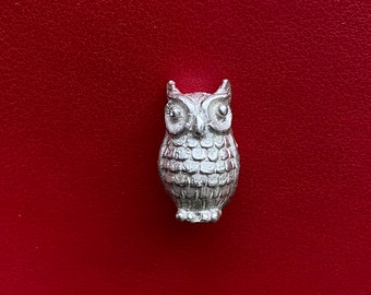 Sterling Silver Owl Casting | Bird Charm | Flying bird Casting