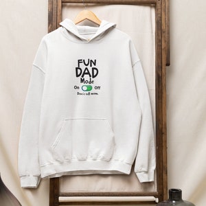 Fun Dad Hoodie Father&#39;s Day Gift for Men Daddy Shirt Funny Father Hoodie Cool Dad Hooded Sweatshirt Dad Life Hooded Sweater Best Daddy Joke