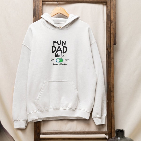 Fun Dad Hoodie Father's Day Gift for Men Daddy Shirt Funny Father Hoodie Cool Dad Hooded Sweatshirt Dad Life Hooded Sweater Best Daddy Joke