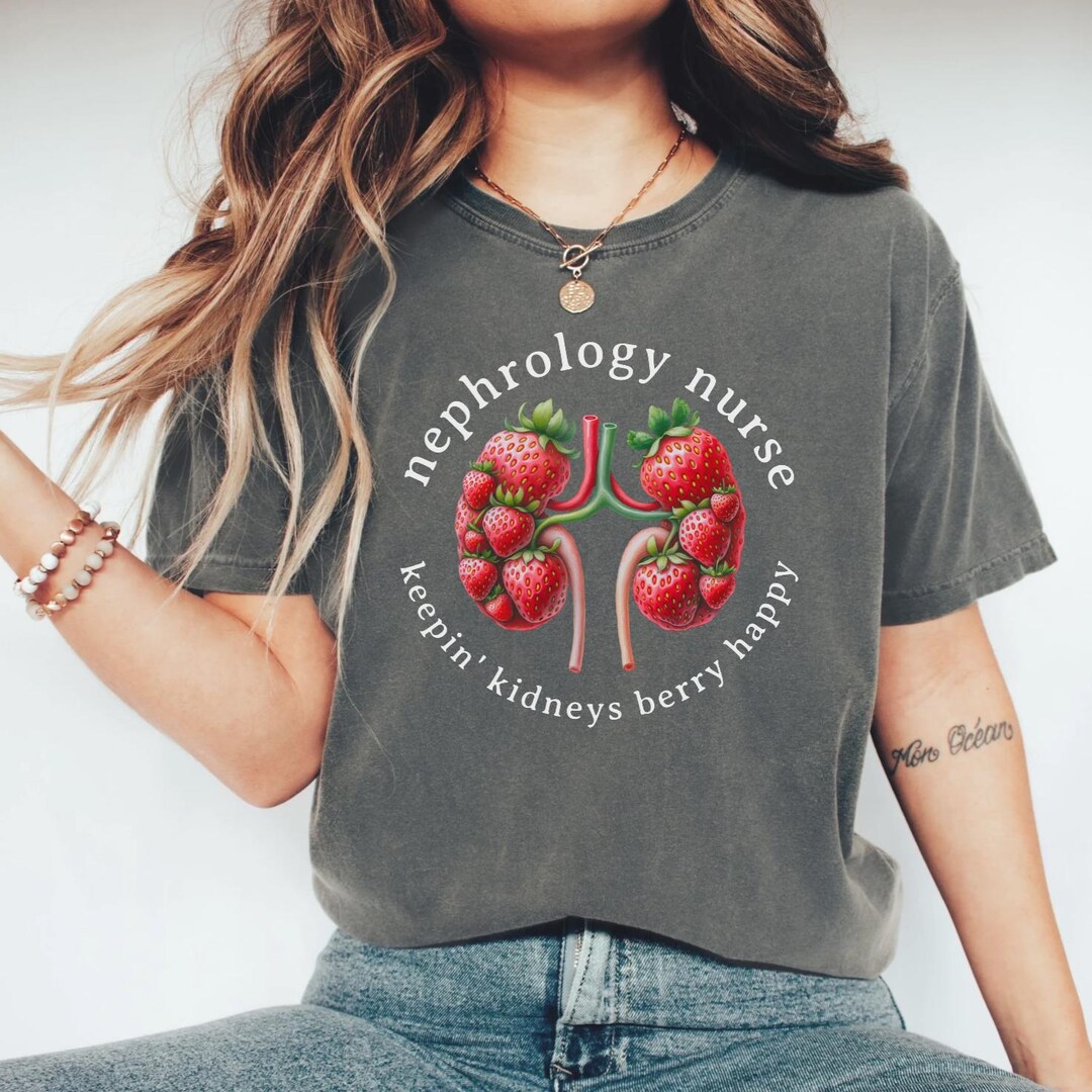 Nephrology Nurse Shirt, Dialysis Nurse T-shirt, Nurse Gift, New Nurse ...