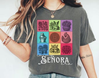 In My Señora Era Shirt, Latina Plant Lover Tee, Señora Tee, Mexican Mom Gift, Plant Lady Shirt, Eras Vibes Shirt, Plant Mom, Comfort Colors®