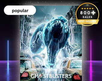 New Ghostbuster Frozen Empire premiere Movie HD /No DVD- Bluray