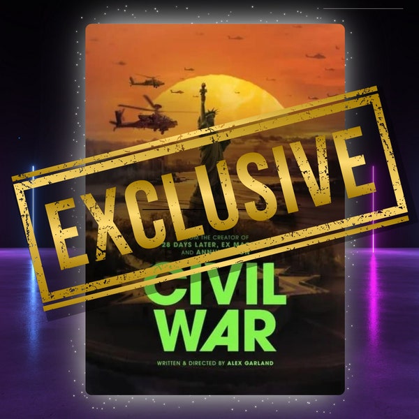 NEW Exclusive Tv Show Premiere Civil War 2024 exclusive premiere HD / no dvd