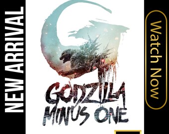 NOUVEAU Godzilla Minus One HD exclusif / pas de DVD