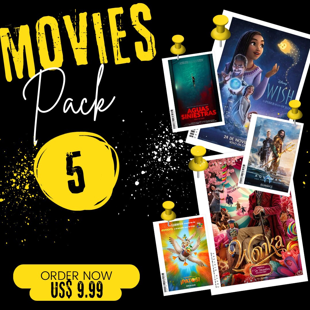 Digital Movies Premiere Digital Download, Disney, Dc, Marvel, Horror